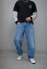 Baggy Stone Localizado Laser Esteban
