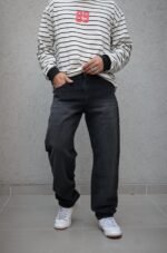 Mom Baggy Titanio Localizado Laser - Imagen 4