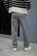 Mom Baggy Gris Localizado Laser - Imagen 2