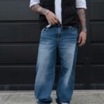 Pantalón Baggy Stone Azúl