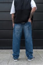 Pantalón Baggy Stone Azúl - Imagen 2