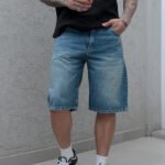 Bermuda Mom Baggy Rígido Stone