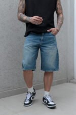 Bermuda Mom Baggy Rígido Stone