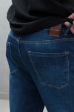 Bermuda Baggy Elastizado Azúl - Imagen 3