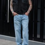 Pantalón Clásico Rígido Celeste