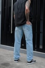 Pantalón Clásico Rígido Celeste - Imagen 2